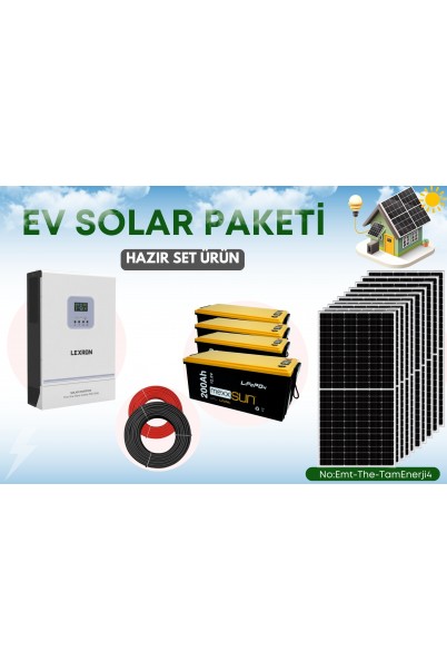 10.2Kw Karavan Bağevi Hobi Bahçesi Konteyner Güneş Enerji Paketi 10.2Kw Karavan Bağevi Hobi Bahçesi Konteyner Güneş Enerji Paketi